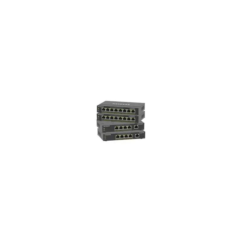 NETGEAR Plus GS308EP - Commutateur - intelligent - 8 x 10 - 100 - 1000 (PoE+) - de bureau, fixation ... (GS308EP-100PES)_1